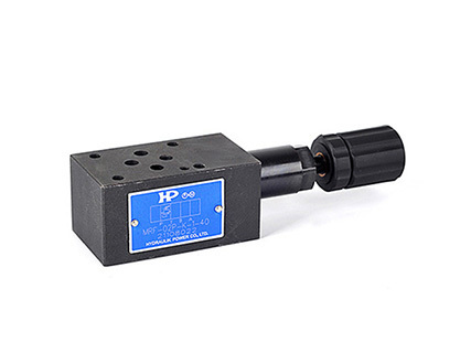 压力阀厂家：压力阀中的叠加式溢流阀有哪些特点？